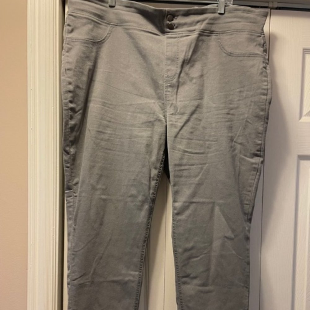 Grey stretch jeans